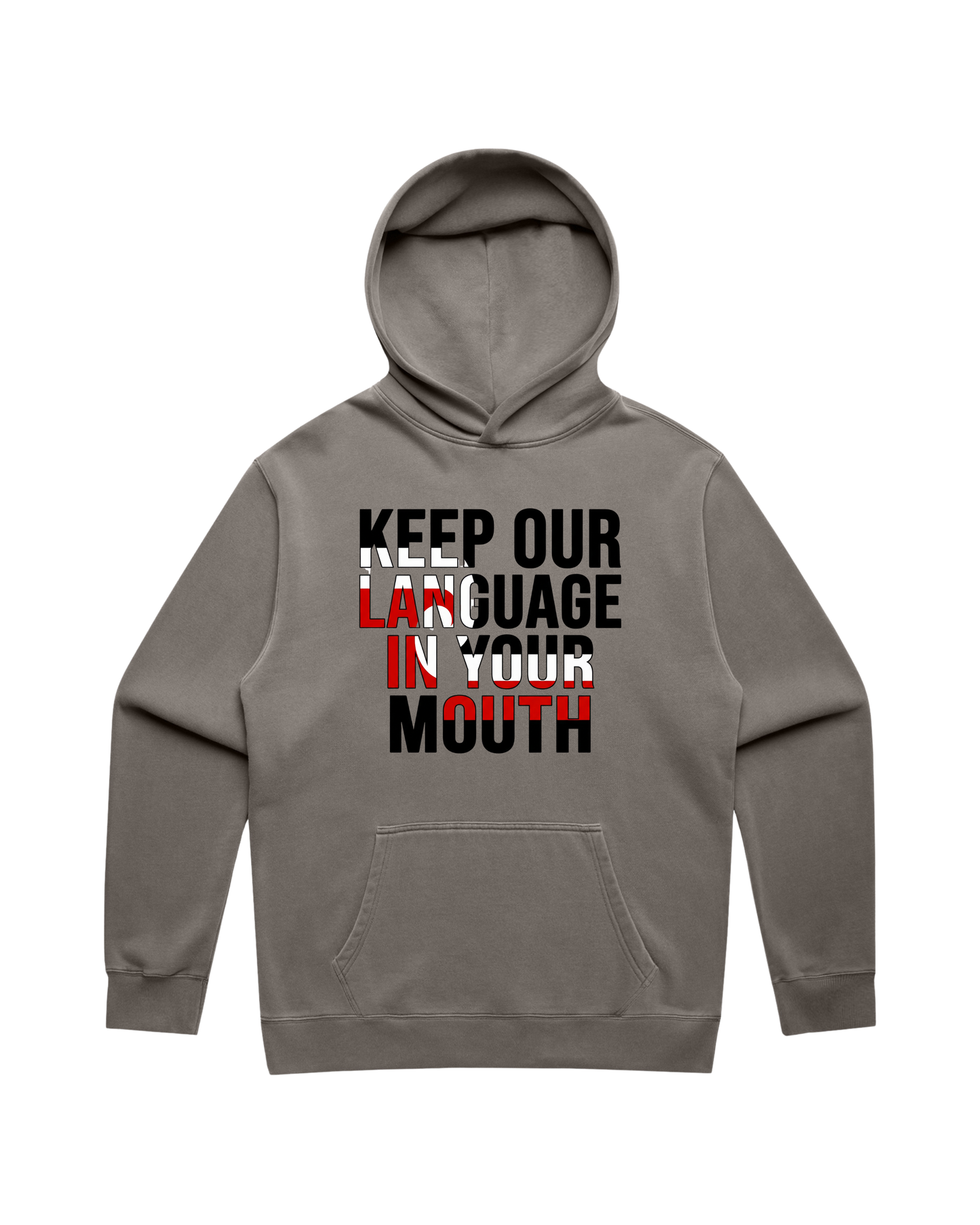 He Tangata Hoodie (fadded hooded)