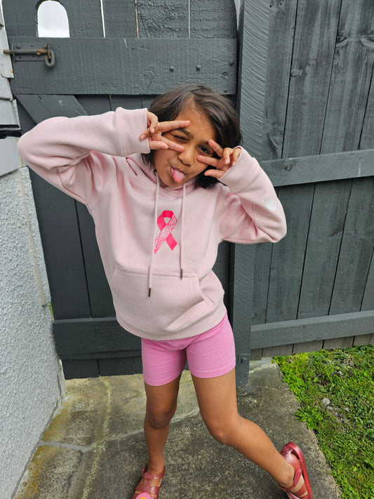 Kids Breast Cancer Awareness Hoodies